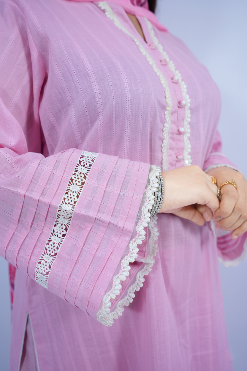 Gul bahar Stitched Lawn 3 Pcs Suit