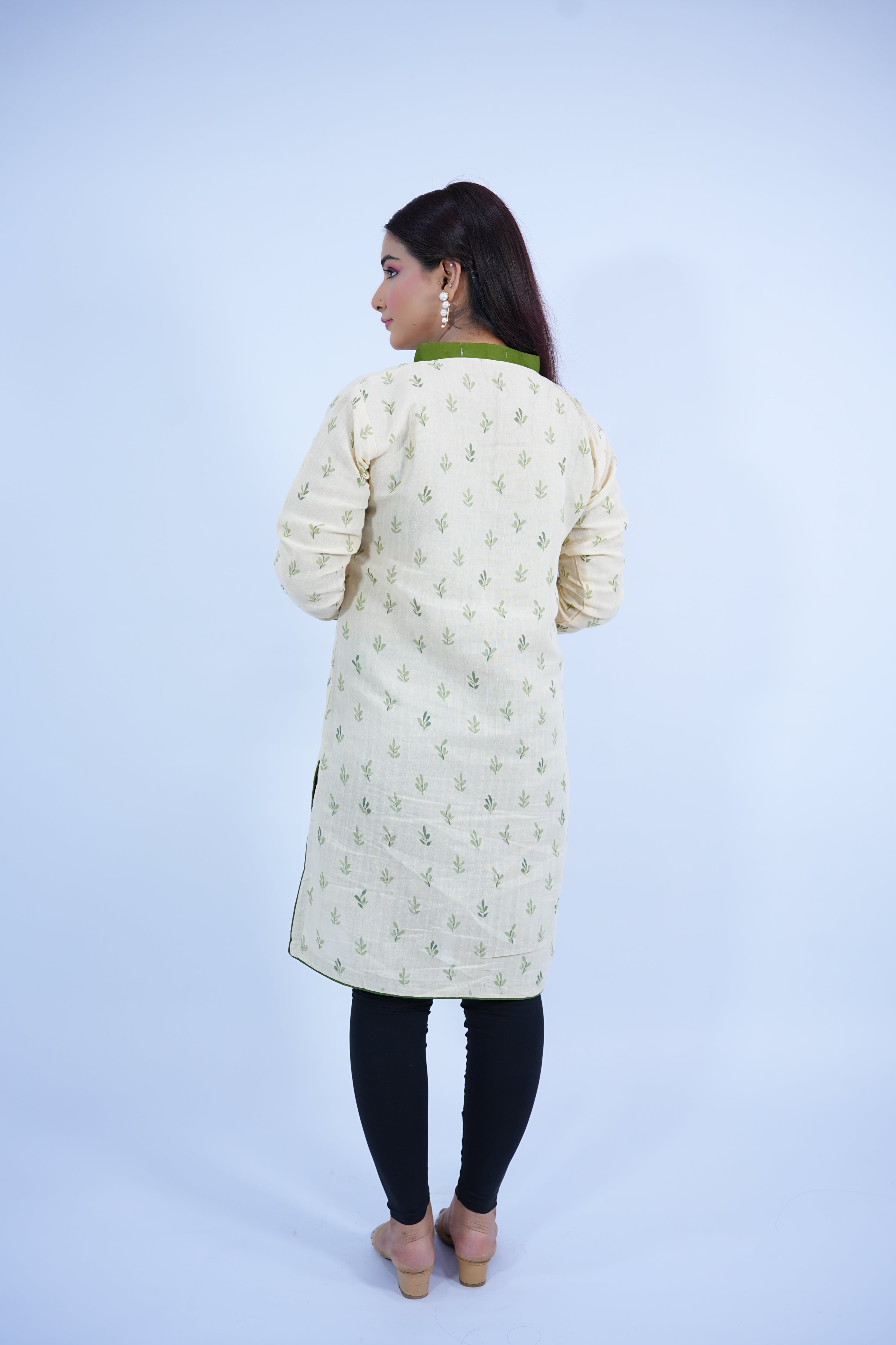 Elegance Green Kurti