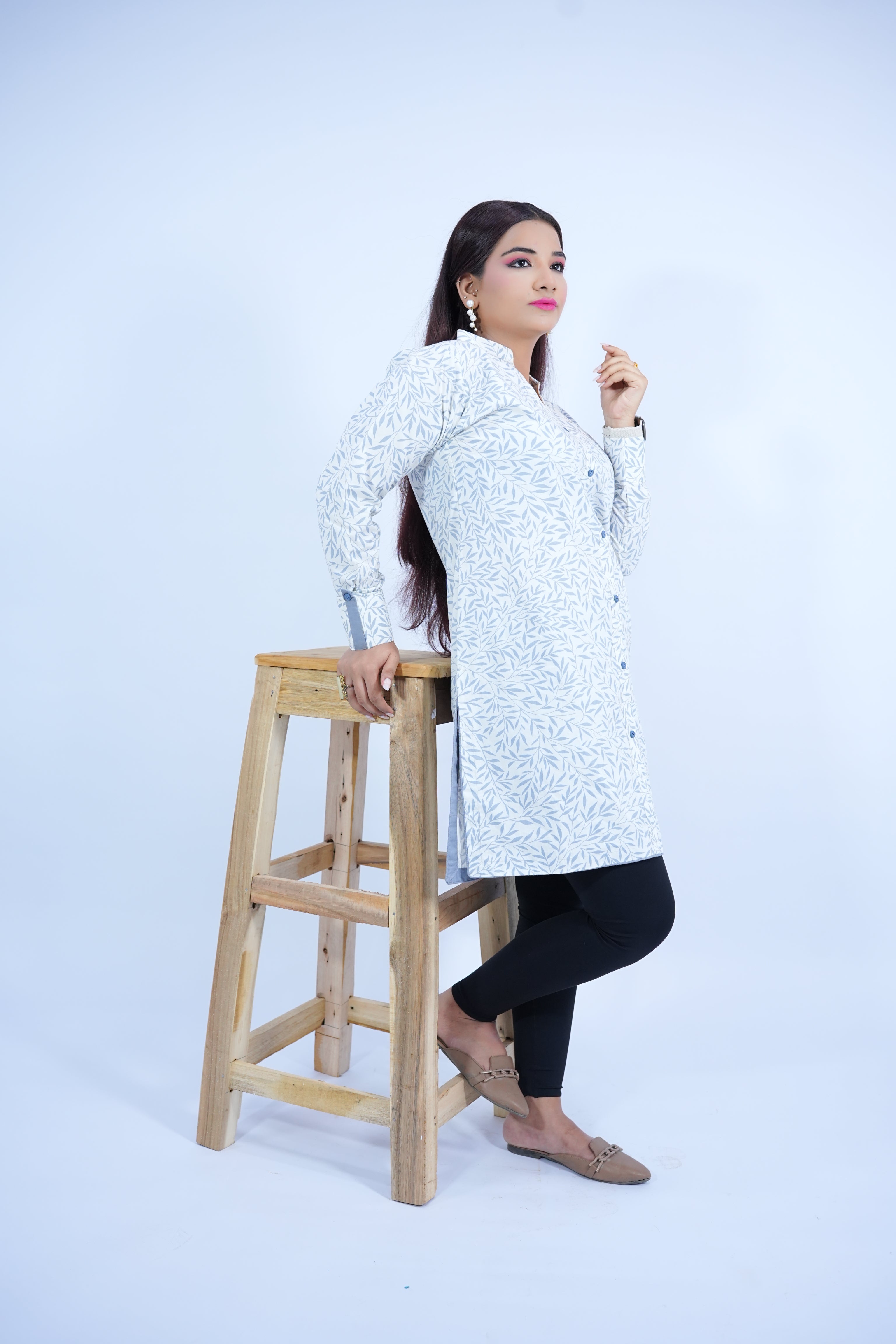 Elegance Grey Kurti