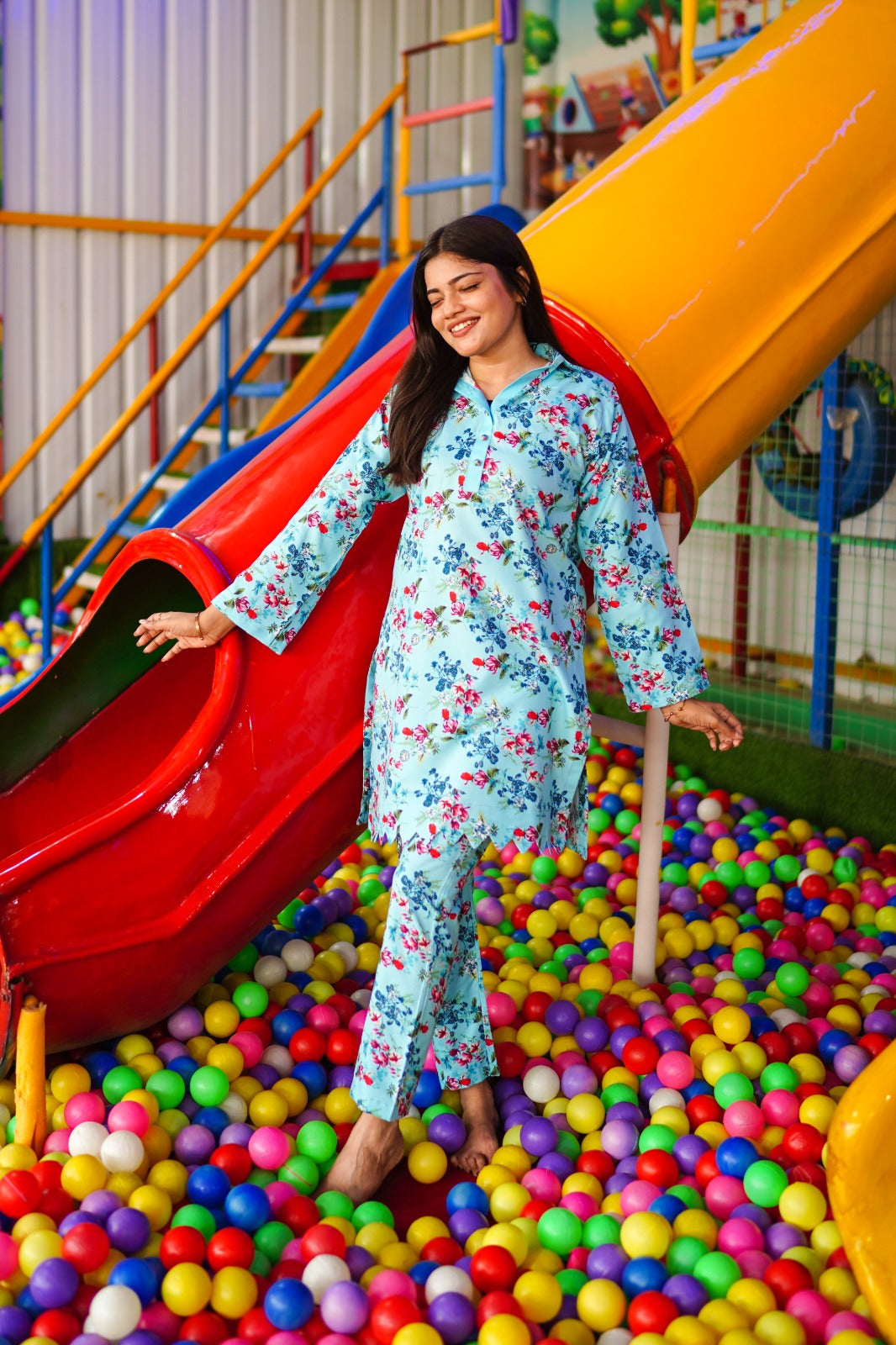 Printed Soft Cotton Co-Ords Set