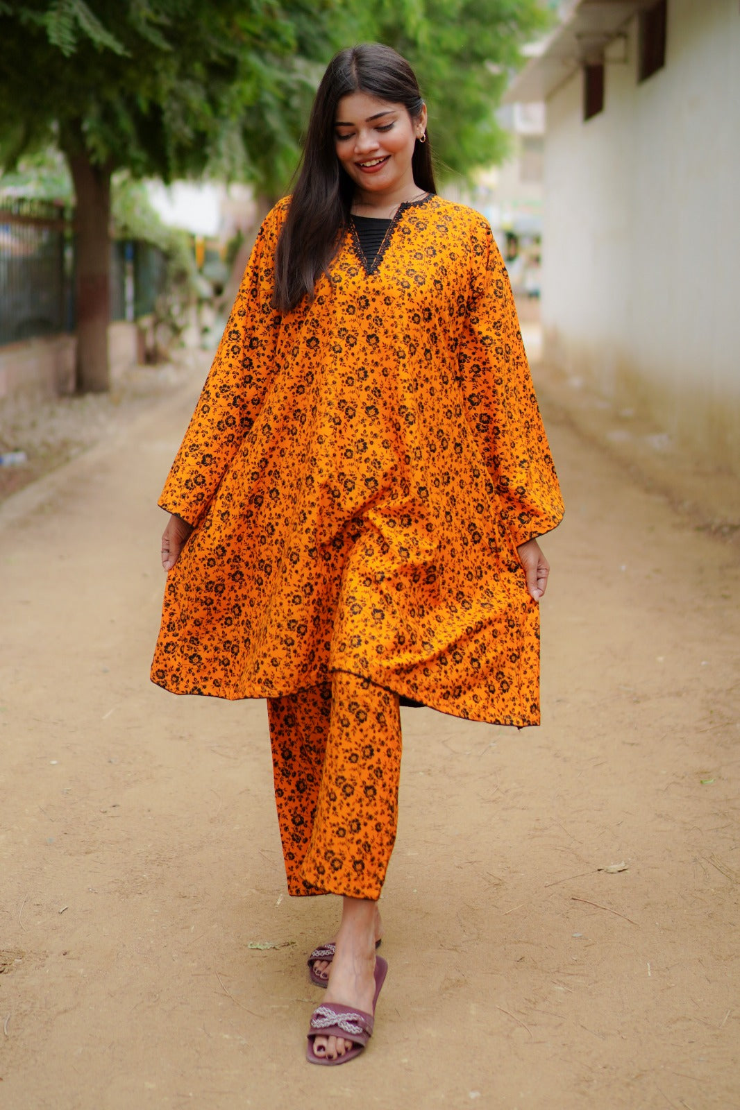 Printed Soft Cotton Co-Ords Set