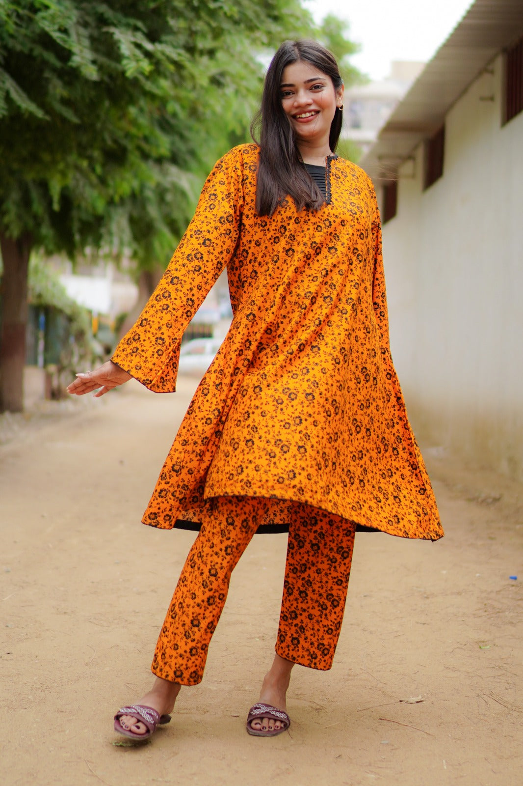 Printed Soft Cotton Co-Ords Set