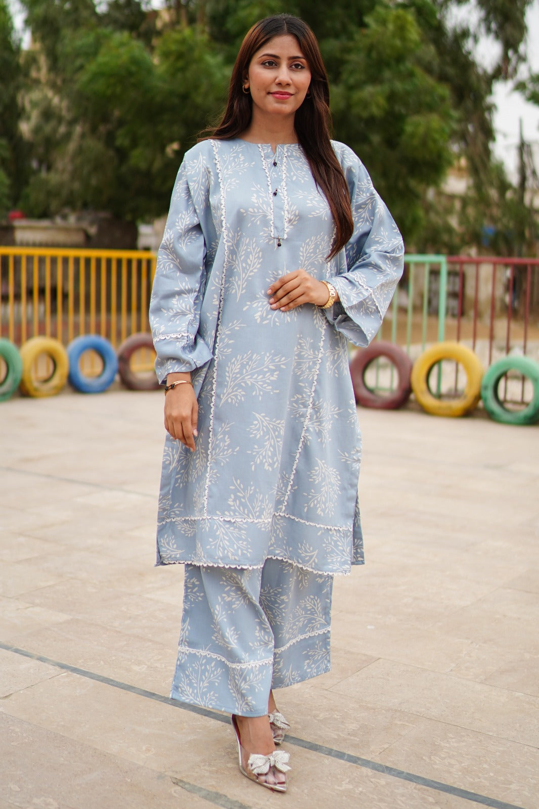 Printed Soft Cotton Co-Ords Set