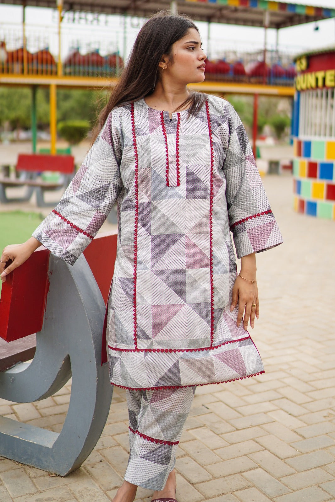 Printed Soft Cotton Co-Ords Set