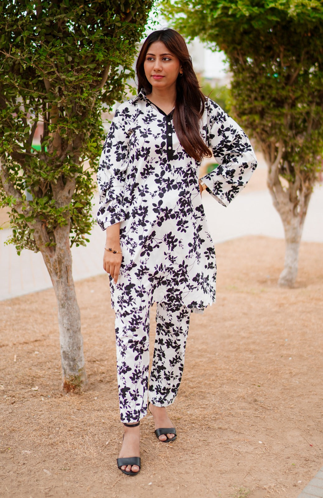 Printed Soft Cotton Co-Ords Set