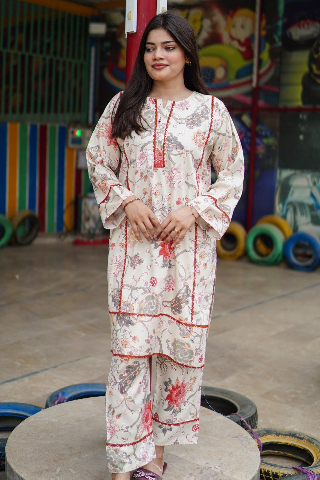 Printed Soft Cotton Co-Ords Set