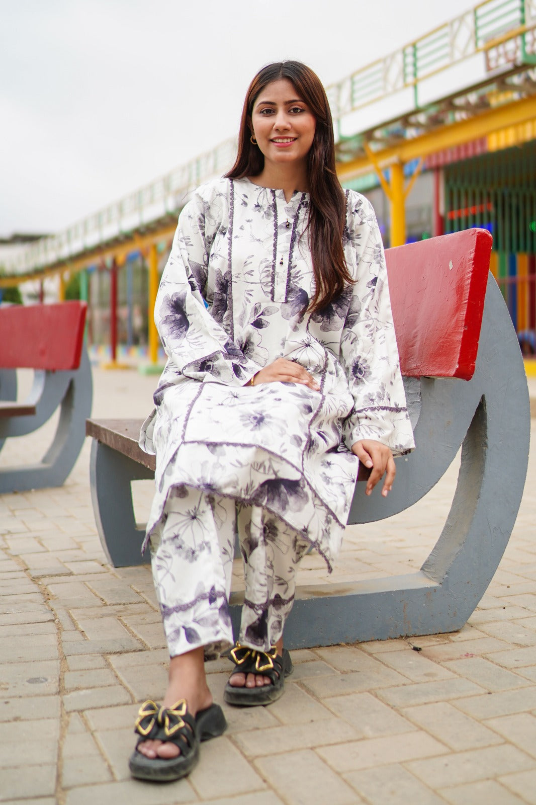 Printed Soft Cotton Co-Ords Set