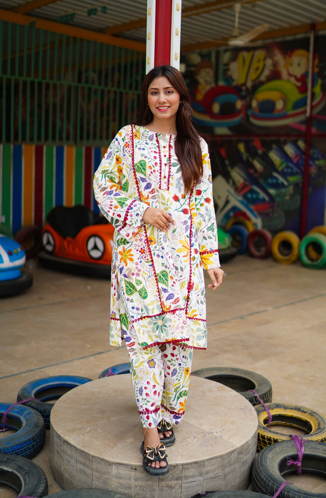 Printed Soft Cotton Co-Ords Set
