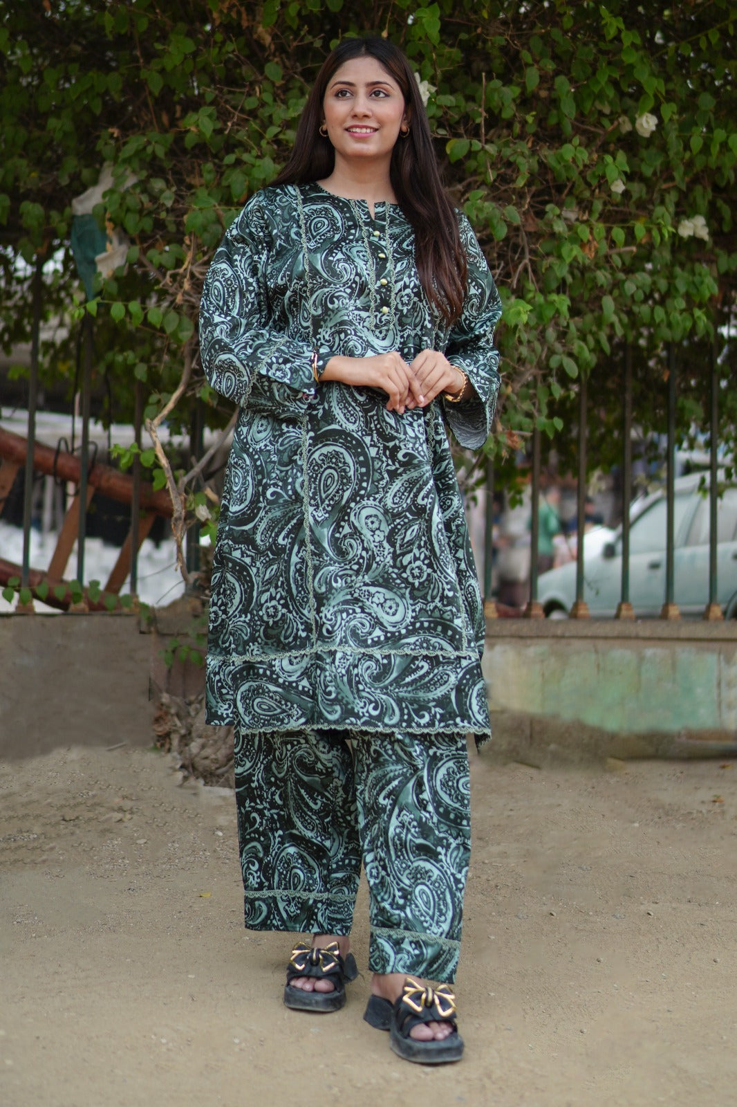 Printed Soft Cotton Co-Ords Set